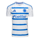 Camisa Cruzeiro II 25/26 Torcedor Masculina - Branca + Azul