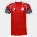 Camisa Internacional 26/27 Treino Adidas Feminina - Vermelho