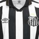 Camisa Santos II 26/27 s/n Torcedor Umbro Masculina - Branco+Preto